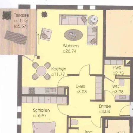 Warnemuende Kranich 17921 Apartment